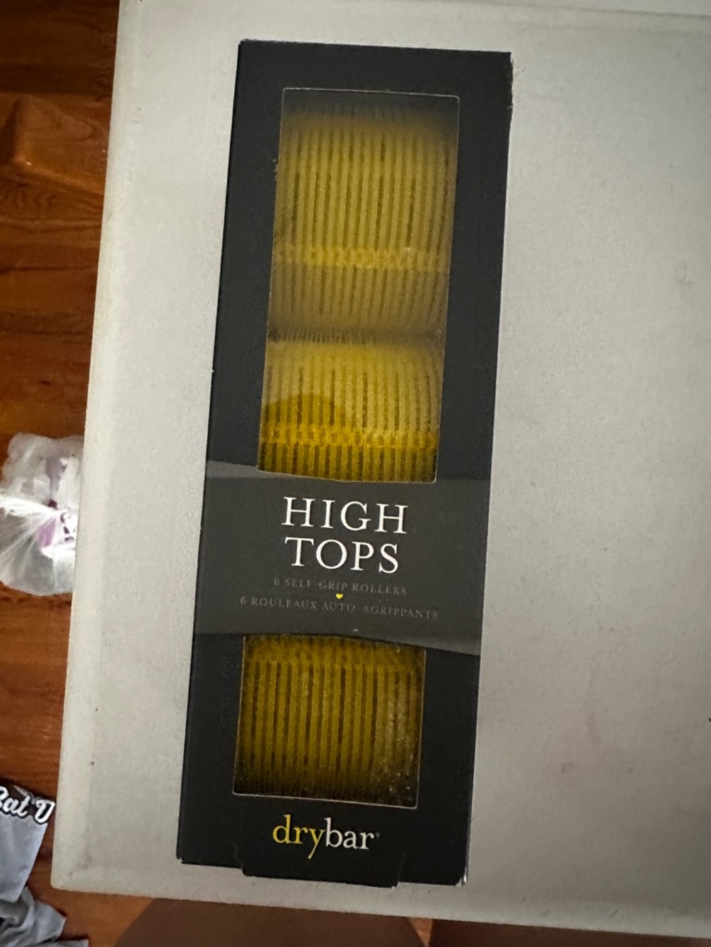 Drybar High Tops Self-Grip Rollers - Black & Yellow